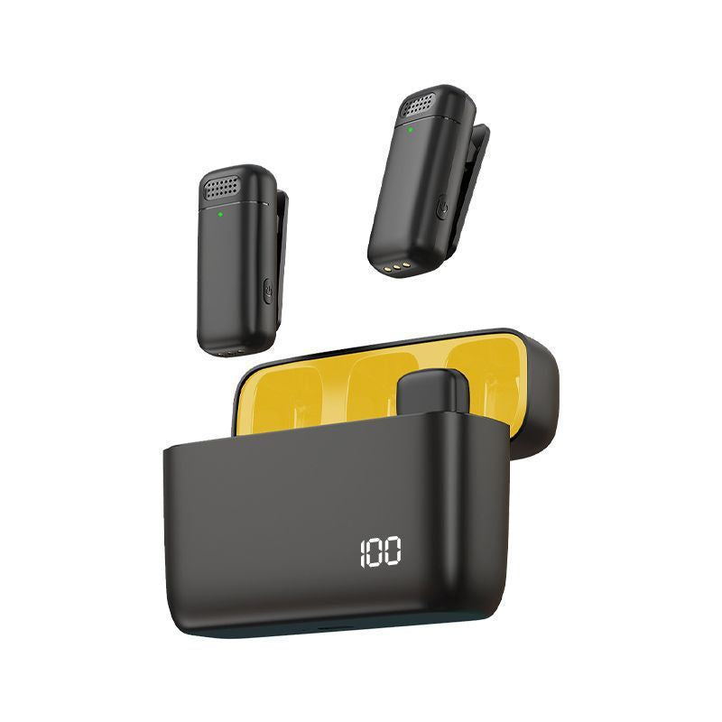 K6 Wireless Collar Clip Microphone One-to-two Belt