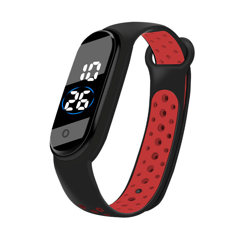 Waterproof Student Two-color Sports Bracelet Watch