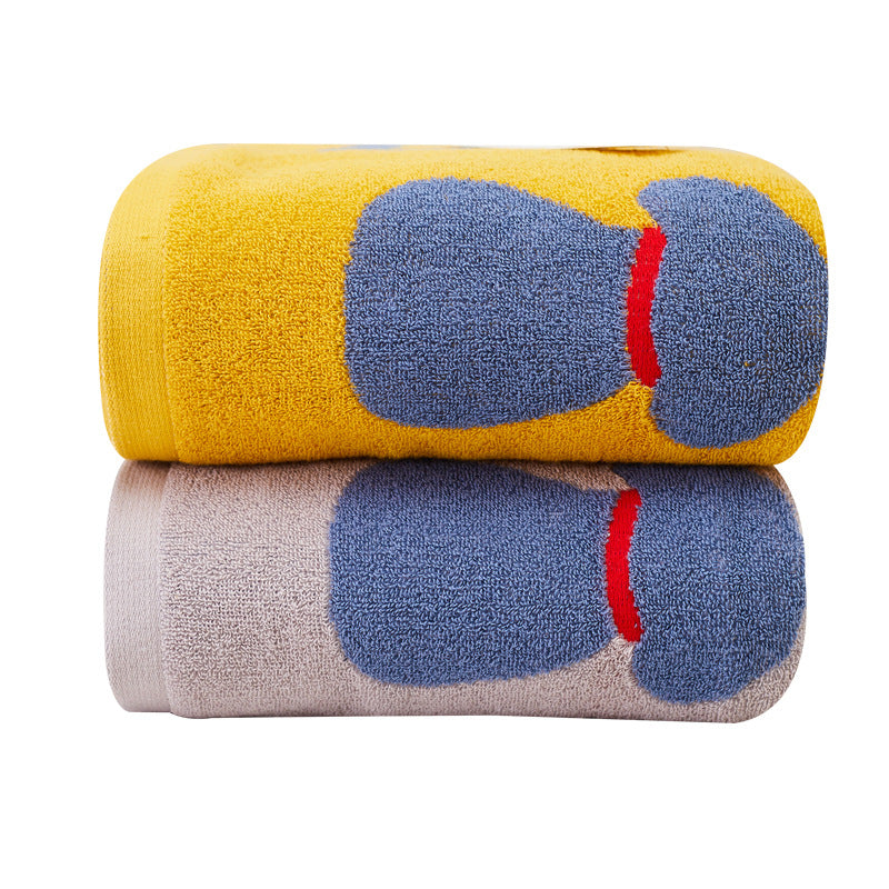 Household Thickened Absorbent Cotton Bath Towel