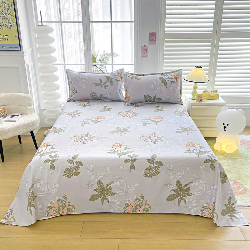 Skin-friendly Bed Sheet Brushed Bedspread
