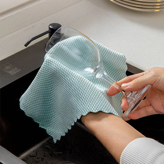 Do Not Drop Towels During Household Chores