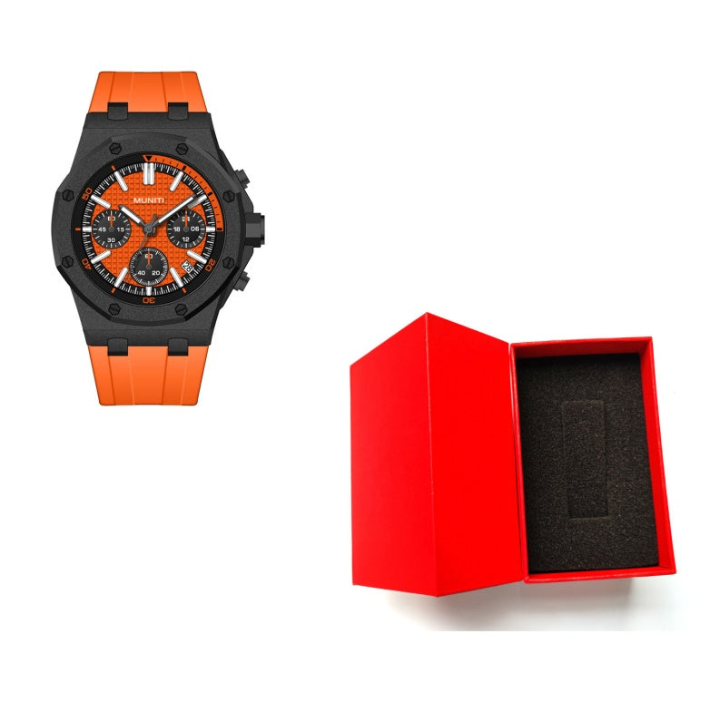 Watch Male Quartz Watch Waterproof Night Light