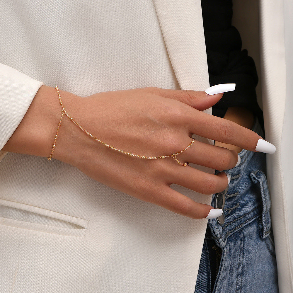 Versatile Hand Jewelry Simple White Pearl Bracelet For Women Mitten-type Bracelet Factory Wholesale