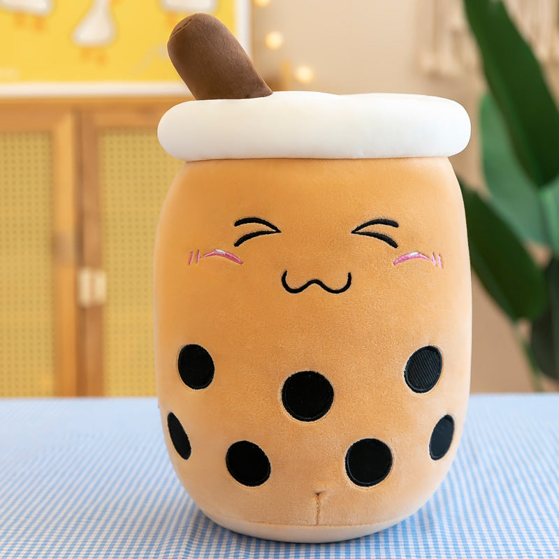 Fruit Milk Tea Cup Pillow Plush