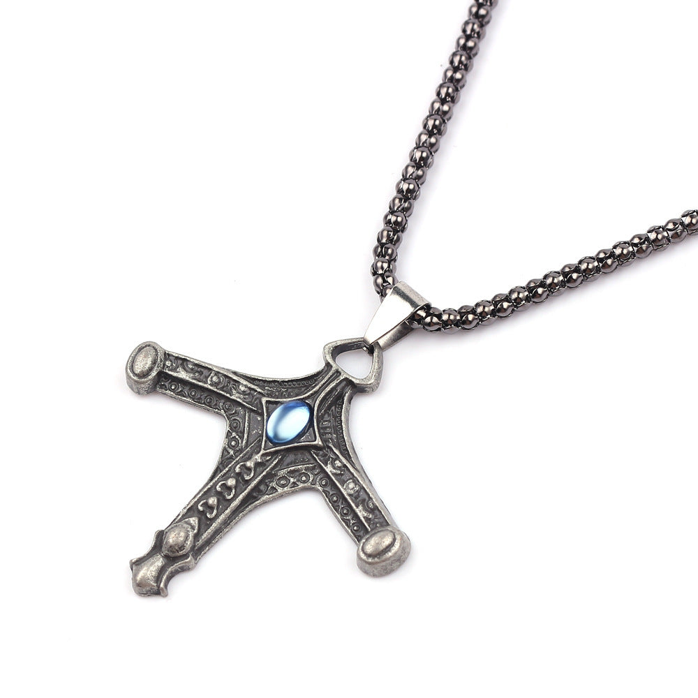 Badge Necklace Pendant Jewelry Game