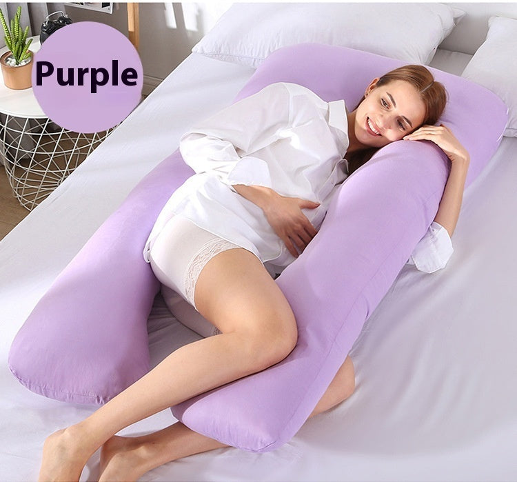Multifunctional Maternity Pure Cotton Removable And Washable U-shape Pillow