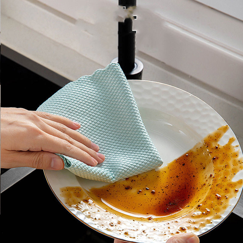 Do Not Drop Towels During Household Chores