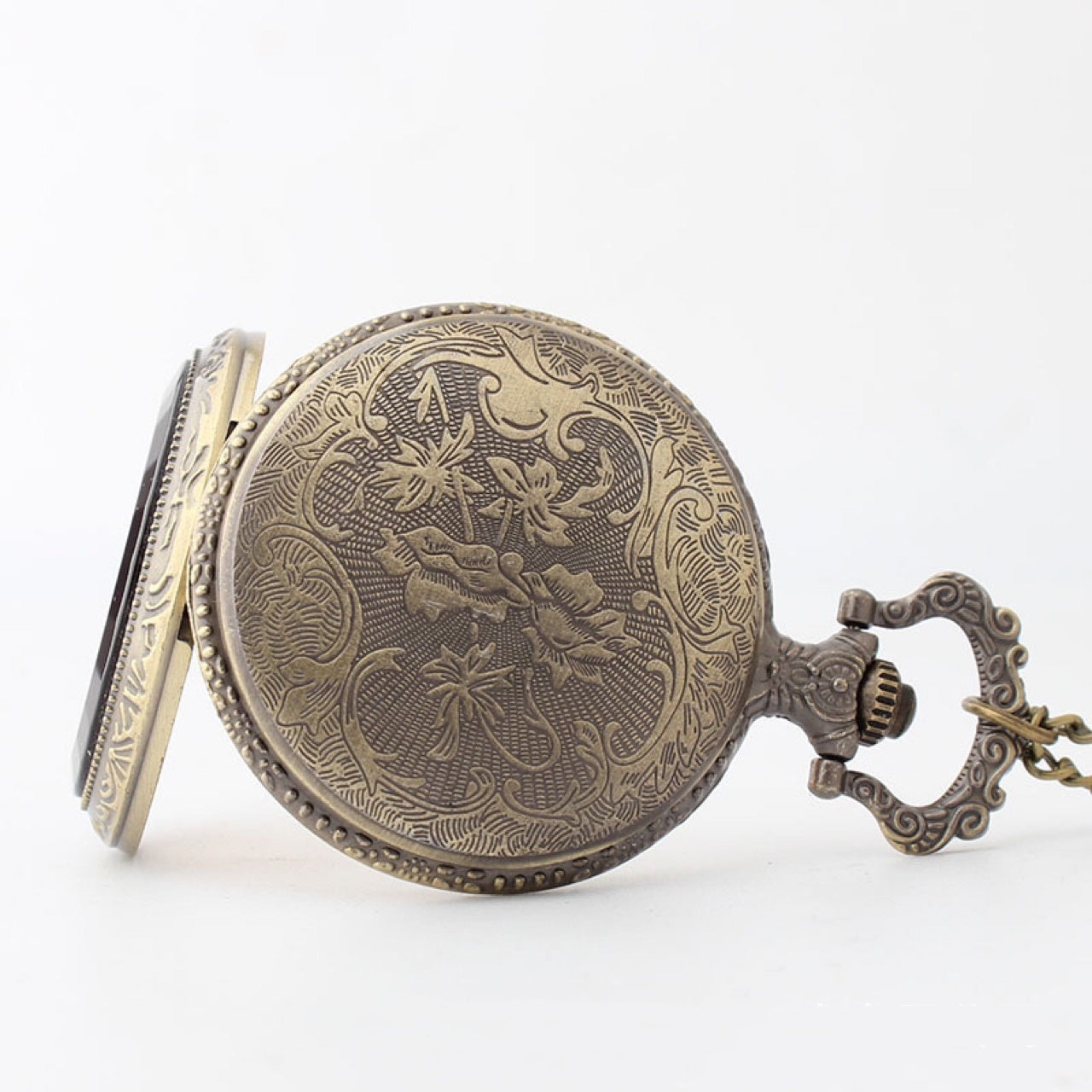 Exquisite Pocket Watch Train Series Suitable For The Elderly And Children