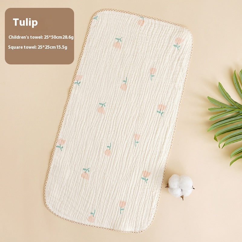Baby Saliva Towel Newborn Pure Cotton Face Washing