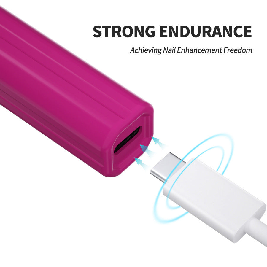 Handheld Manicure In-line Lamps Small Portable Plug-in Type Baking