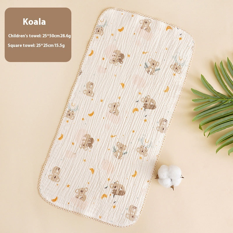 Baby Saliva Towel Newborn Pure Cotton Face Washing