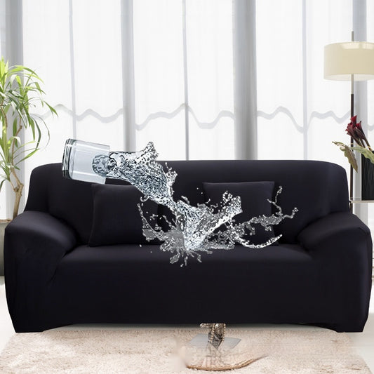 Solid Color Elastic Waterproof Sofa All-inclusive Milk Silk Cover