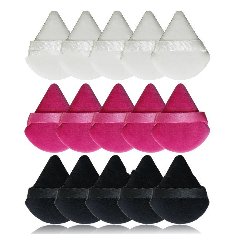 Puff Suede Dry Powder Puff Fan Loose Powder Puff Makeup Sponge