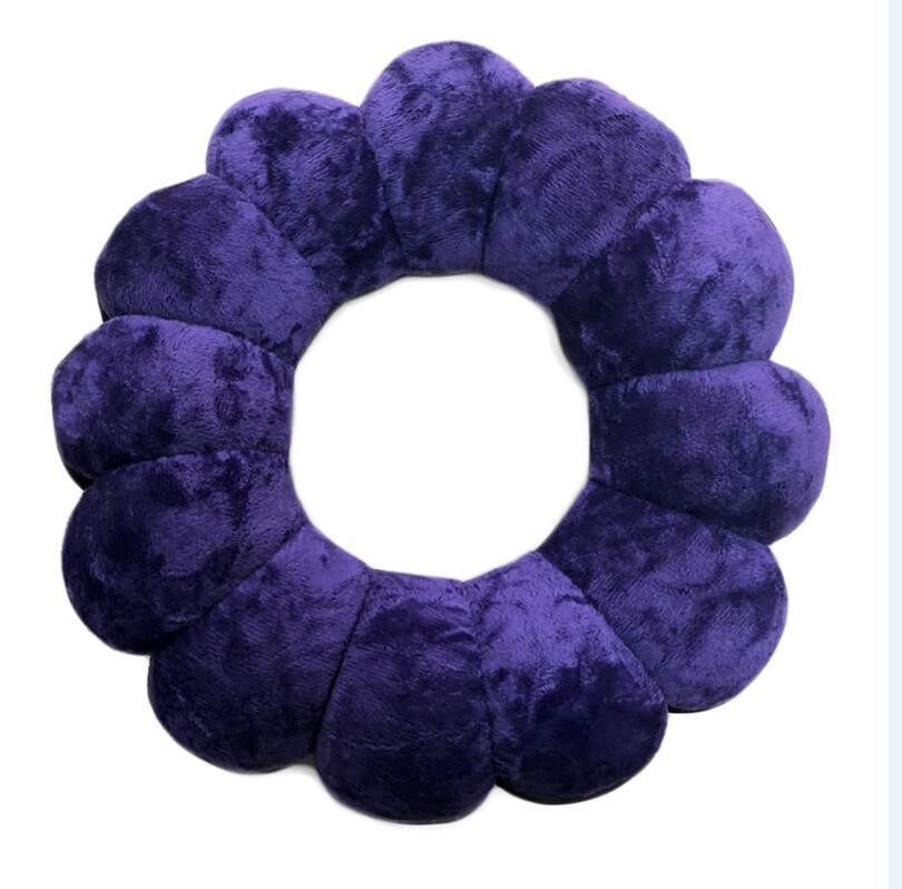 Travel Plane Cute Donut Neck Lumbar Pillow