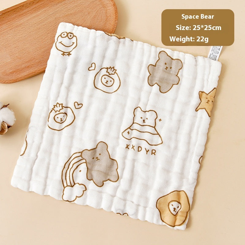Baby Saliva Towel Newborn Pure Cotton Face Washing