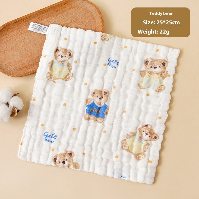 Baby Saliva Towel Newborn Pure Cotton Face Washing