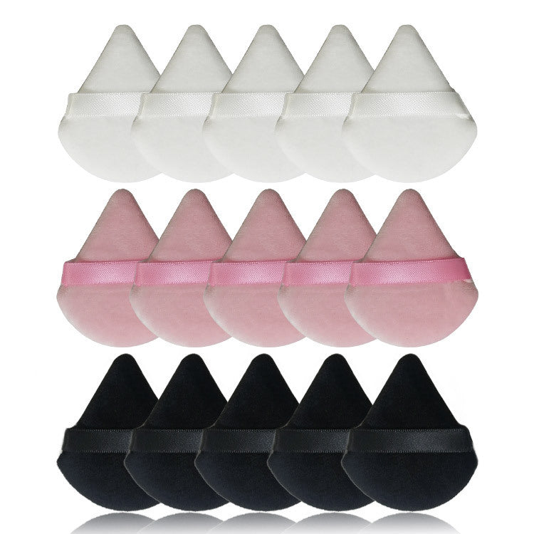 Puff Suede Dry Powder Puff Fan Loose Powder Puff Makeup Sponge