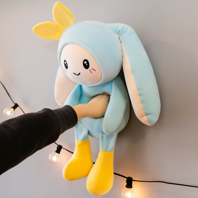 Cute Big Ear Rabbit Pillow Plush Toy