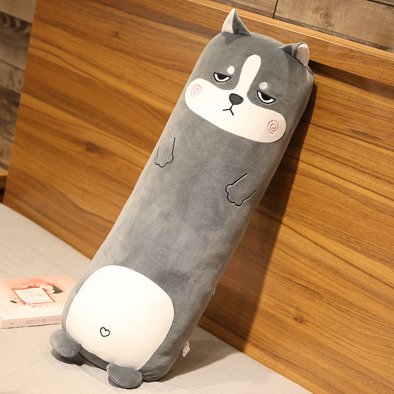 Cartoon Animal Long Pillow Penguin Doll