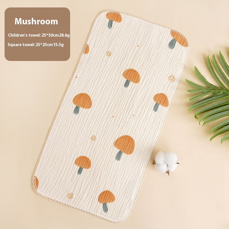 Baby Saliva Towel Newborn Pure Cotton Face Washing
