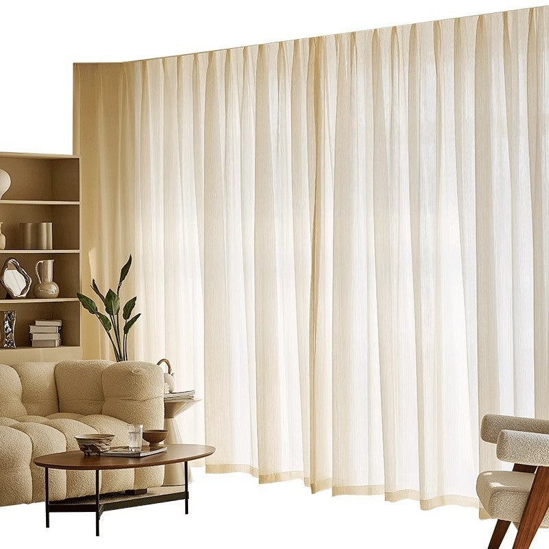 Gilding Yarn Light Luxury French Style Mesh Curtains Bedroom Fantasy Premium Curtain