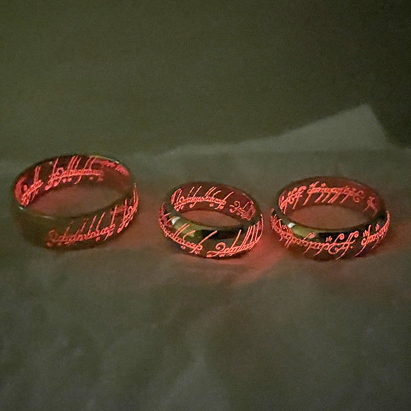 Jewelry Titanium Steel Personality Ring