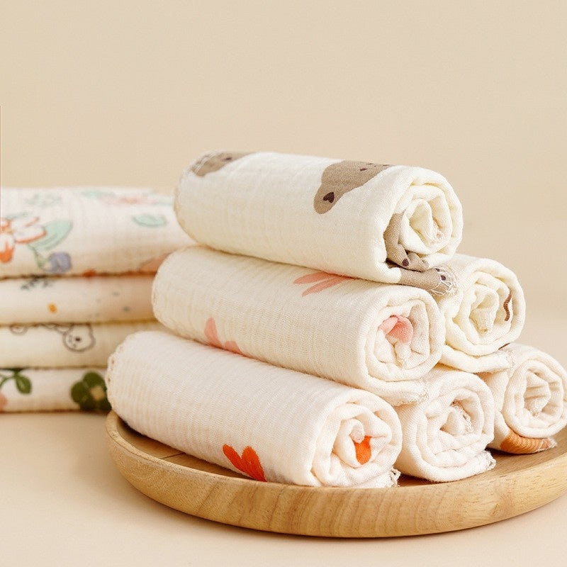 Baby Saliva Towel Newborn Pure Cotton Face Washing