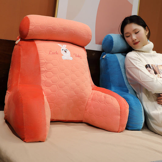 Winter Latex Heightened Pillow Bedside Soft Upholstery Cushion