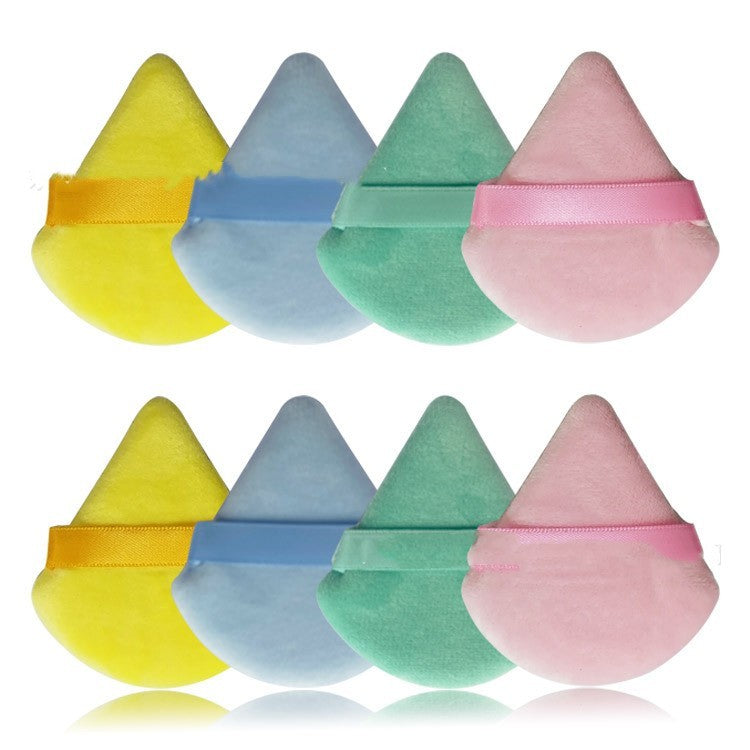 Puff Suede Dry Powder Puff Fan Loose Powder Puff Makeup Sponge