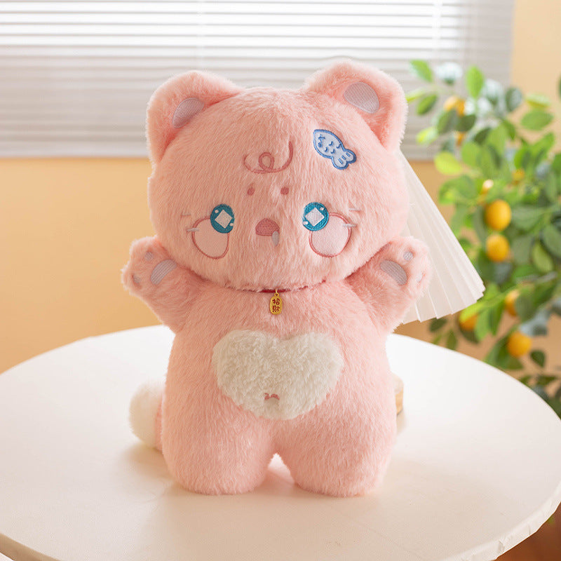 Cute Fortune Cat Doll Children's Pillow Plush Toy