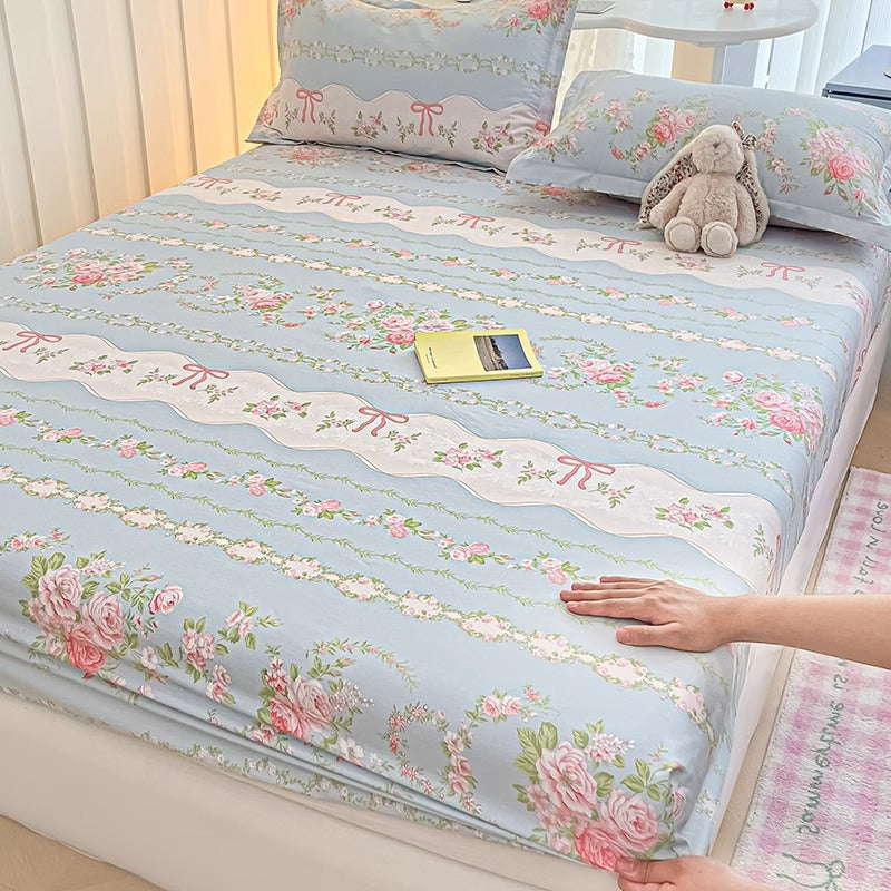 Cartoon Pure Cotton Fitted Sheet One-piece
