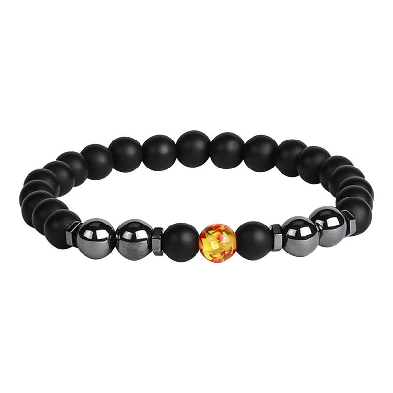 Natural Black Hematite Tiger Eye Beaded Bracelets Men For Magnetic Health Protection Women Jewelry