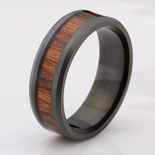 Rust Steel Ring Fashion Jewelry