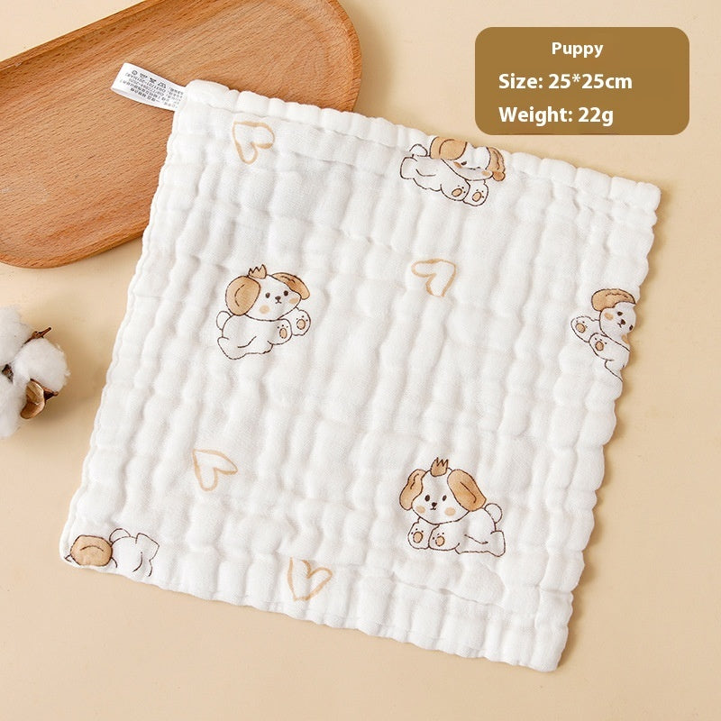 Baby Saliva Towel Newborn Pure Cotton Face Washing
