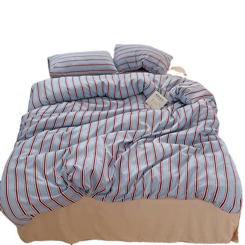 Korean Ins Modern Minimalist Duvet Cover Three Or Four Piece Suit