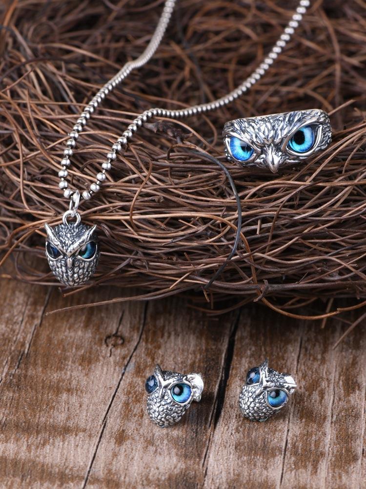 Retro Earring Pendant Jewelry Tide Eagle