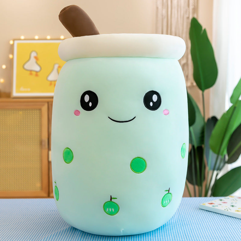 Fruit Milk Tea Cup Pillow Plush