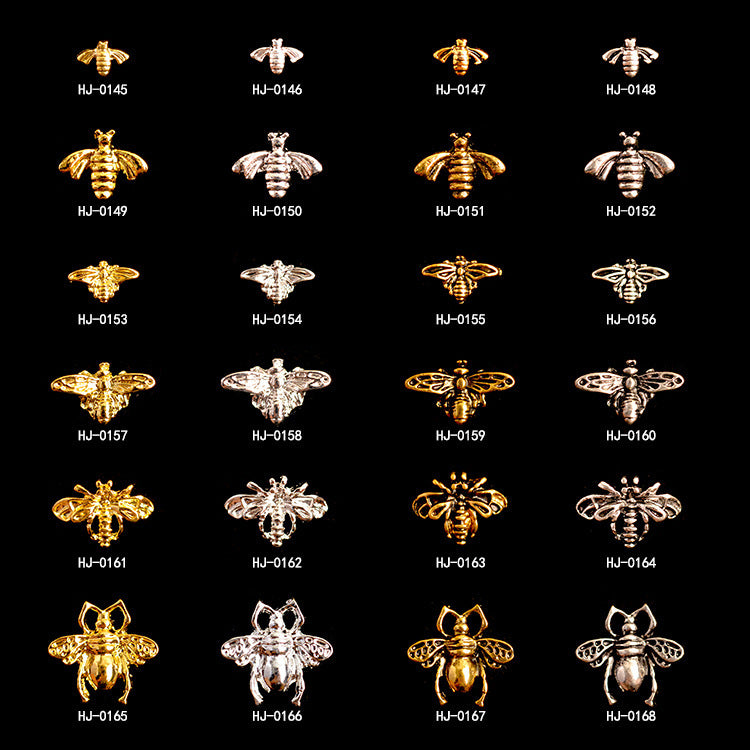 Japanese Style Nail Ornament Little Bee
