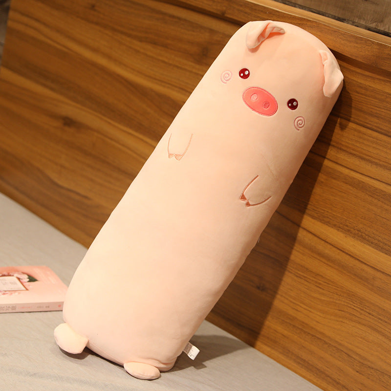 Cartoon Animal Long Pillow Penguin Doll