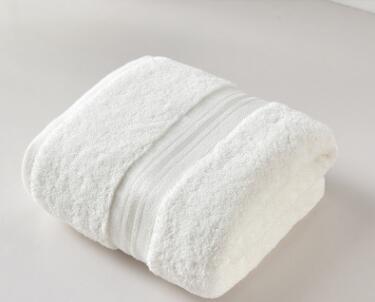 Large Men's Women's Gray Thick Absorbent Cotton Household Towels